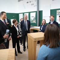 Bundespräsident Van der Bellen besucht Universität Liechtenstein