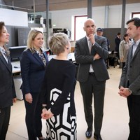 Bundesrat Alain Berset besucht Universität Liechtenstein