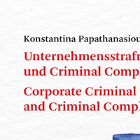 Neue Publikation zu Unternehmensstrafrecht und Criminal Compliance