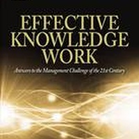 Effective Knowledge Work
