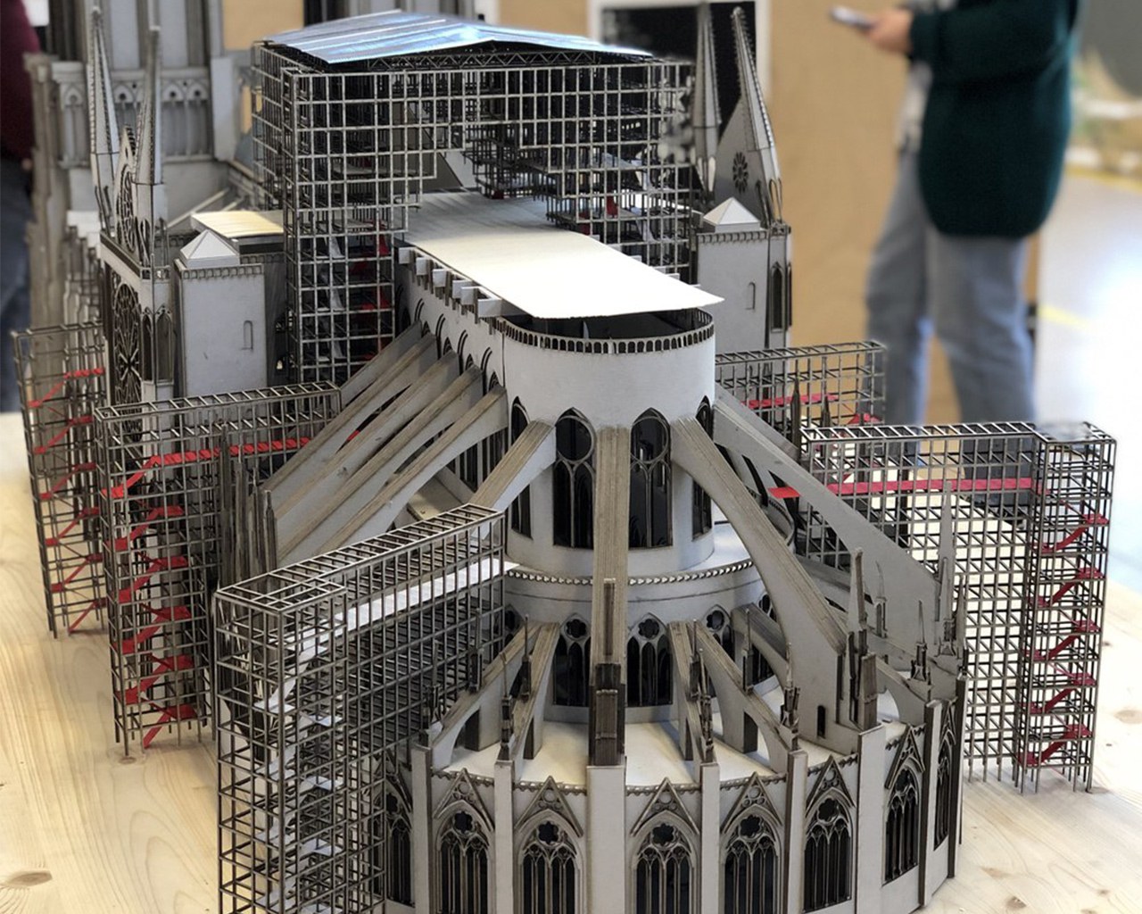 Modell von Notre Dame