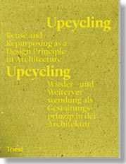 Buchcover einer Architekturpublikation über Upcycling