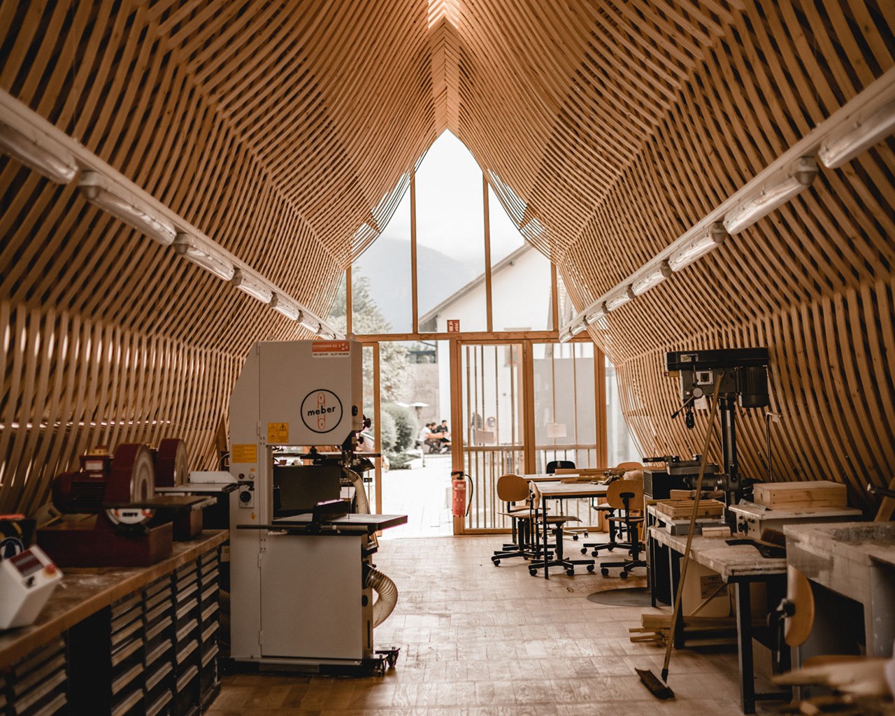 Modellbauwerkstatt aus Holz in Liechtenstein
