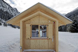 Langlaufhütte in Liechtenstein_Steg_Malbun