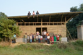 A school in India - built with Liechtenstein support