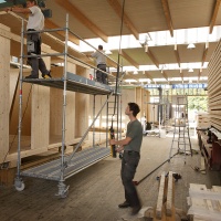 First summer school for art and crafts in the architectural degree courses