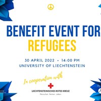 Benefit event for refugees at the campus