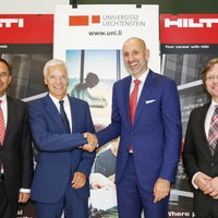 Hilti und Universität Liechtenstein verlängern Zusammenarbeit