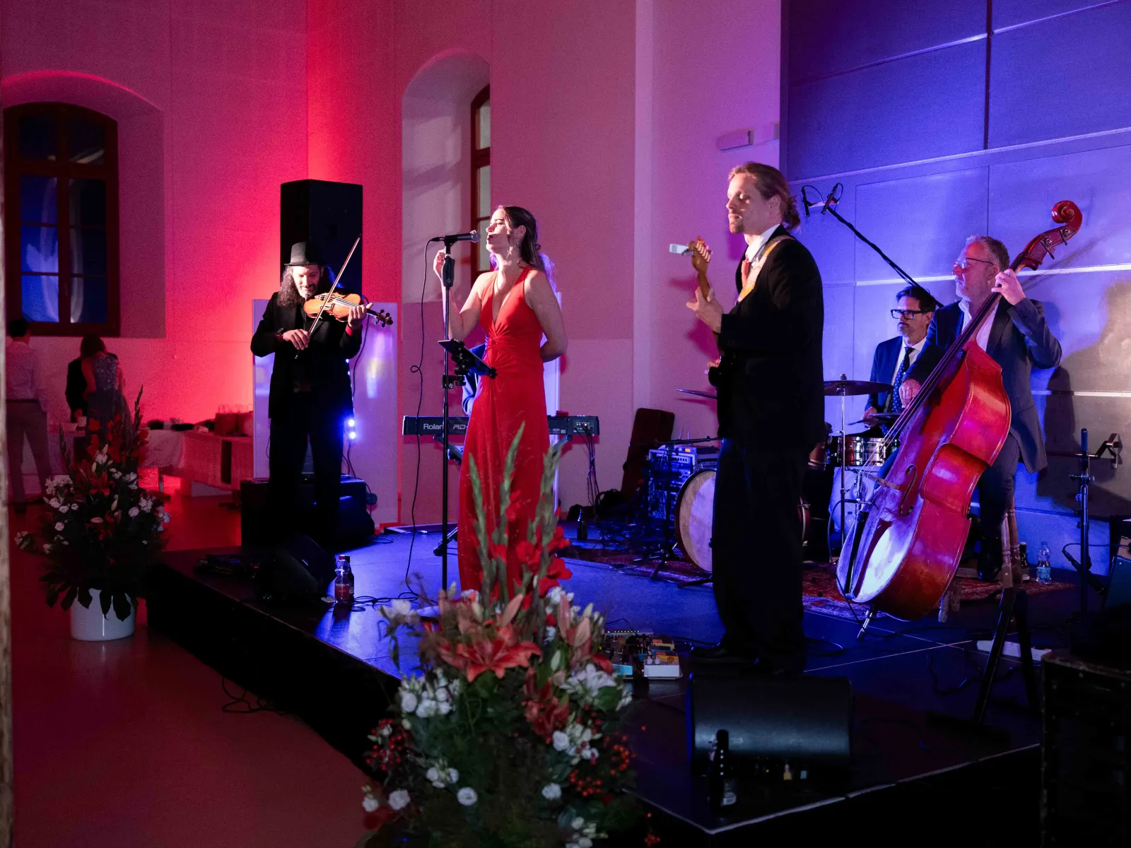 Liveband-Auftritt-Uniball-Liechtenstein