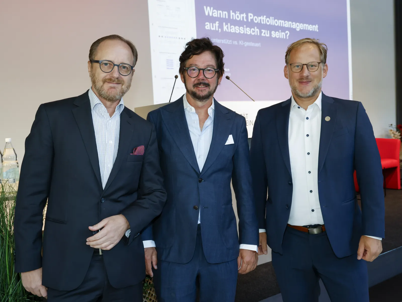 Günther Jäger, Moderator Reto Möhr, Sebastian Stöckl