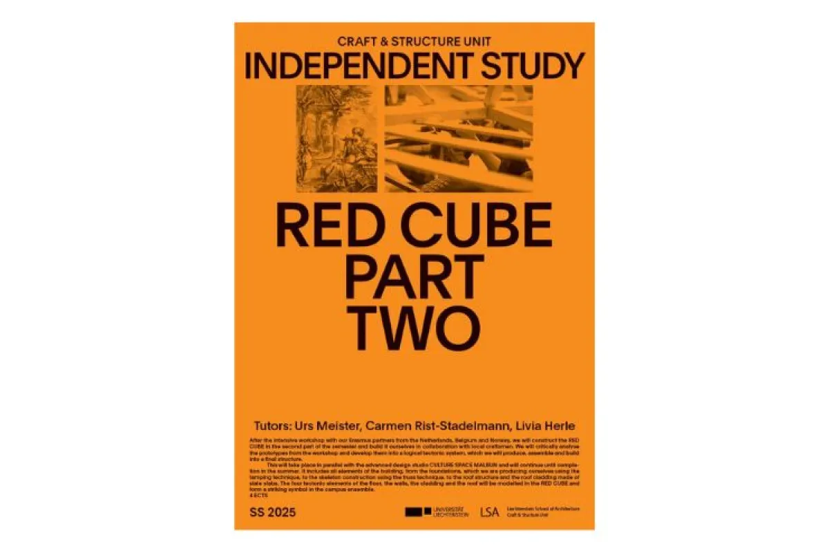 Oranges Cover mit dem Titel "Red Cube Part Two"