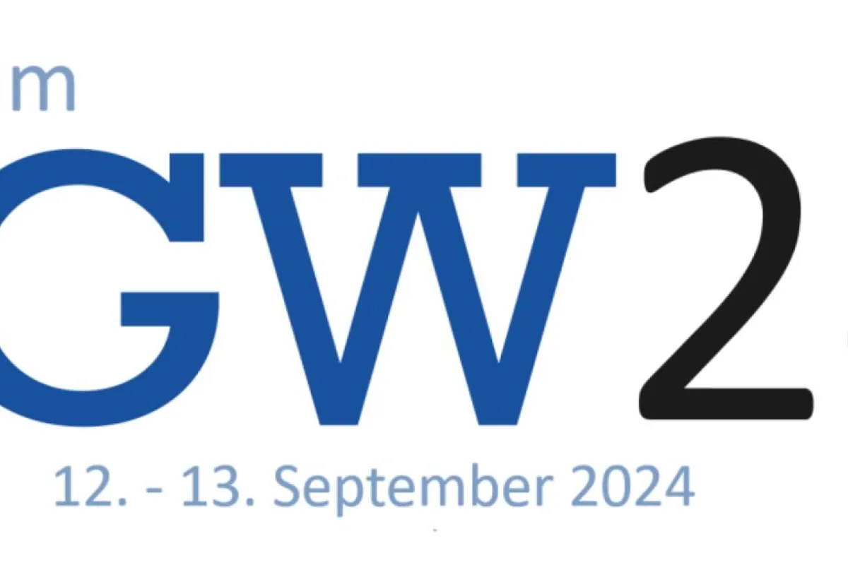 Logo des Forums Junge Gesellschaftsrechts-Wissenschaft 2024 mit den Initialen JGW24 und dem Datum 12. - 13. September 2024.