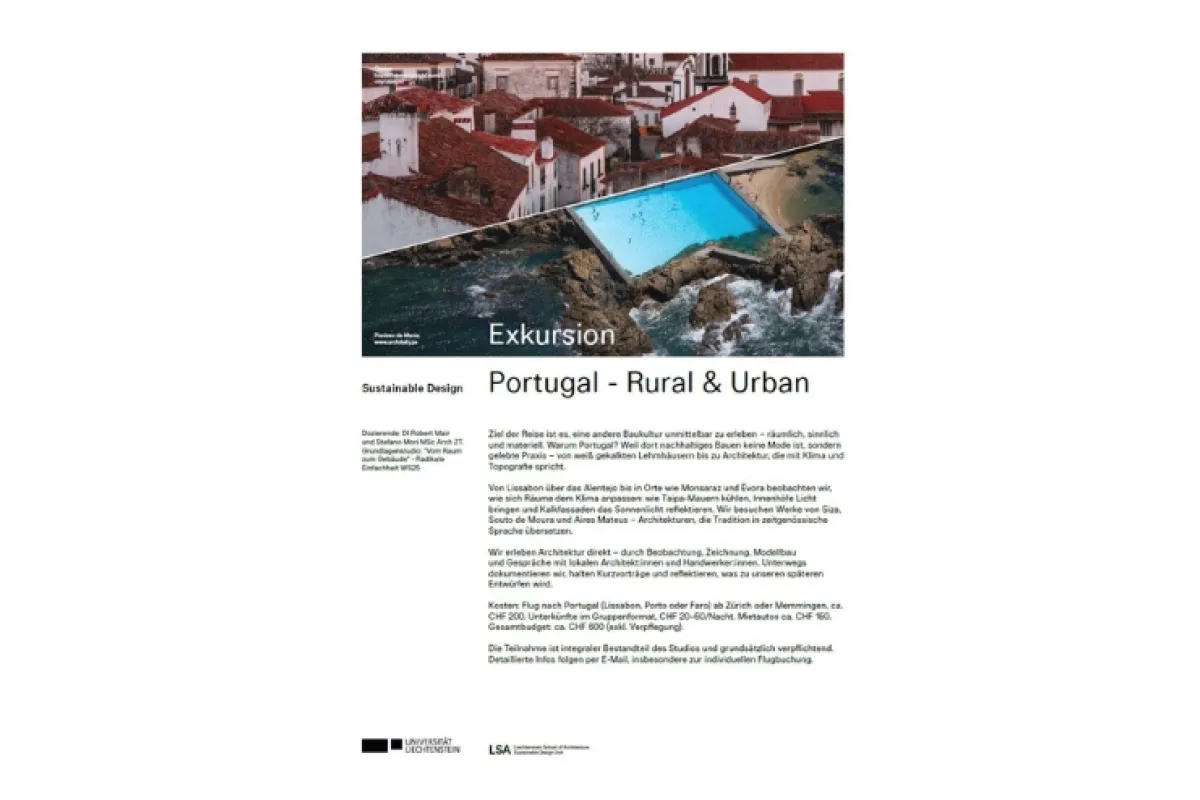 Cover einer Seminarreise nach Portugal