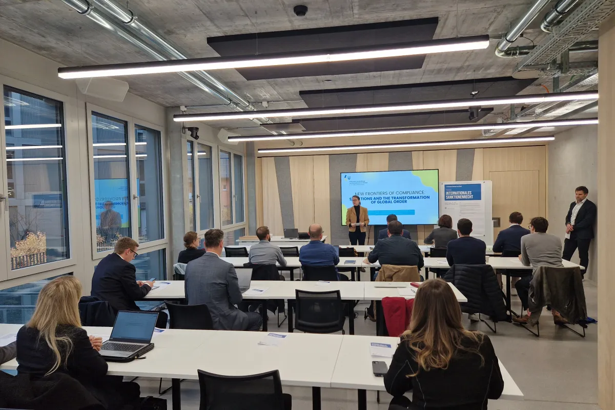 Blick in den Seminarraum während des Intensivkurses