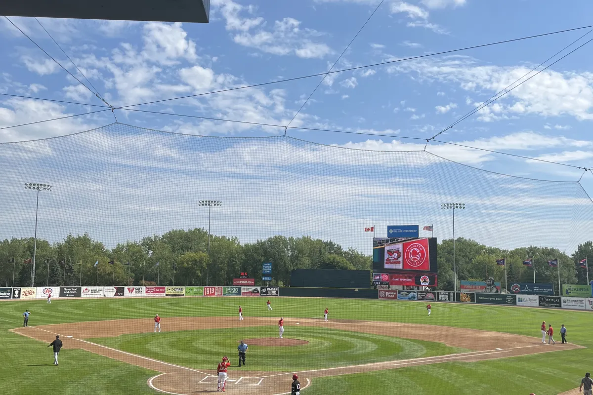 Baseballspiel der Kanadischen Universität