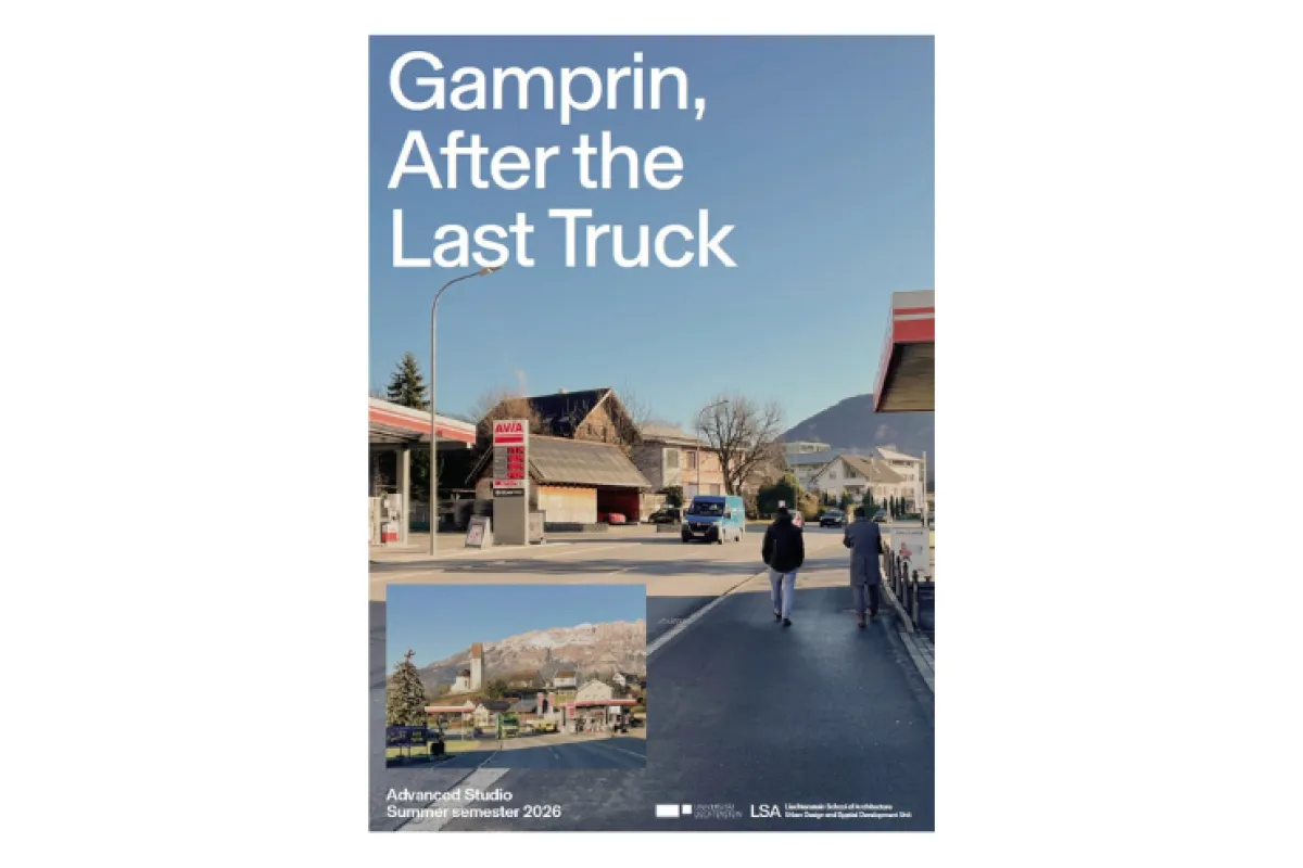 Cover mit Bildern und weisser Schrift