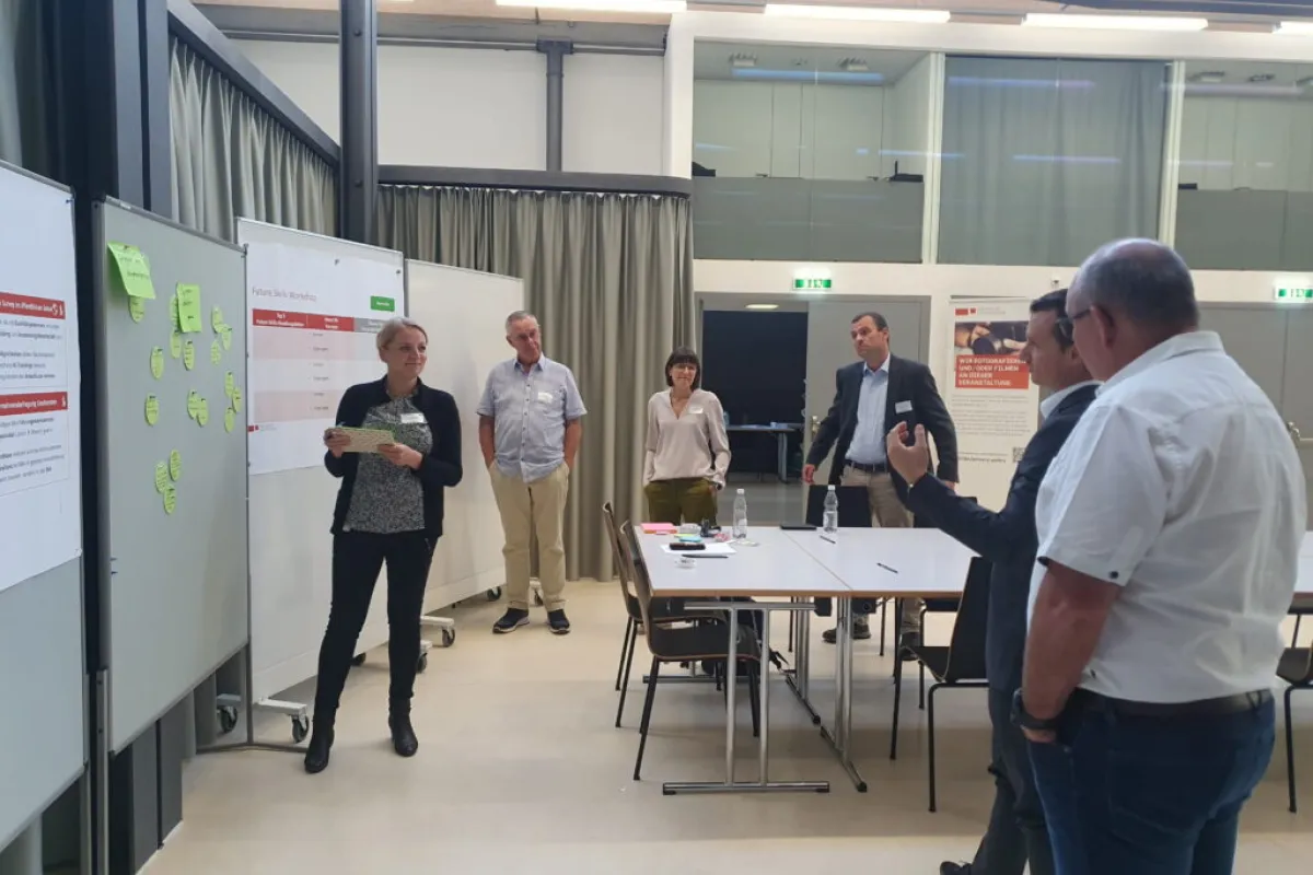 Workshopteilnehmer Future Skills an der Universität Liechtenstein