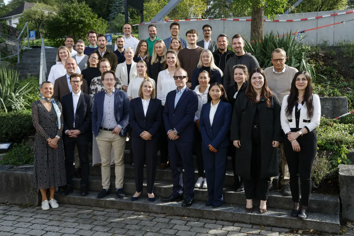 Studierende zum Start 2026 LL.M. im Gesellschaft-, Stiftungs- und Trustrecht