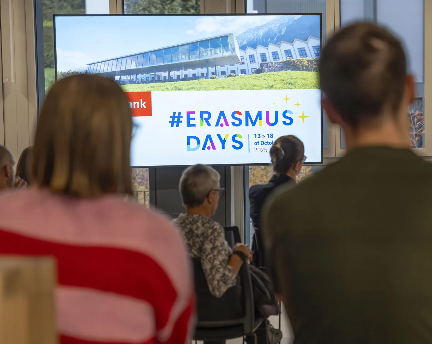 Erasmus Days+ am 17. Oktober an der Universität Liechtenstein