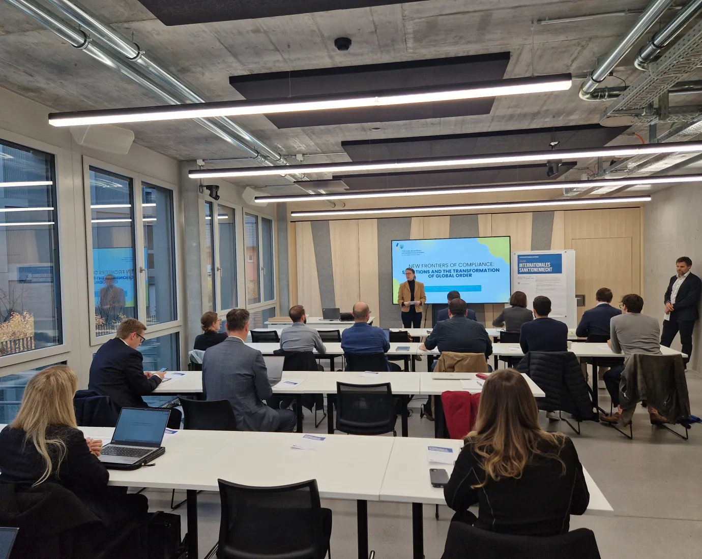 Blick in den Seminarraum während des Intensivkurses