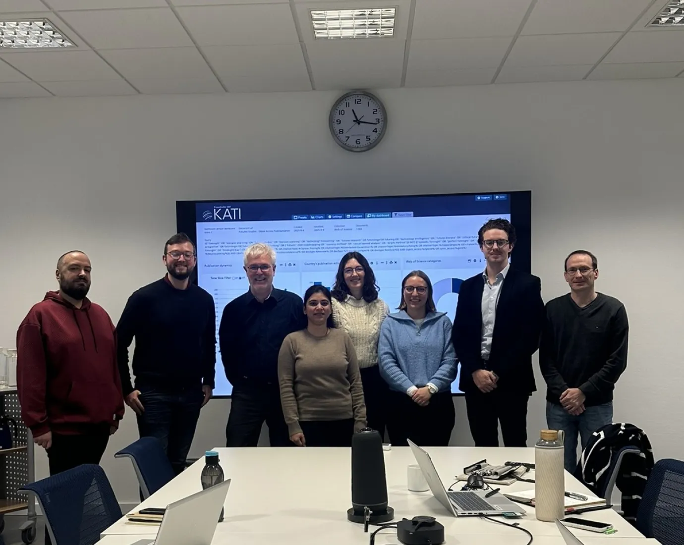 Teilnehmende des Partnerworkshops Fraunhofer INT Euskirchen