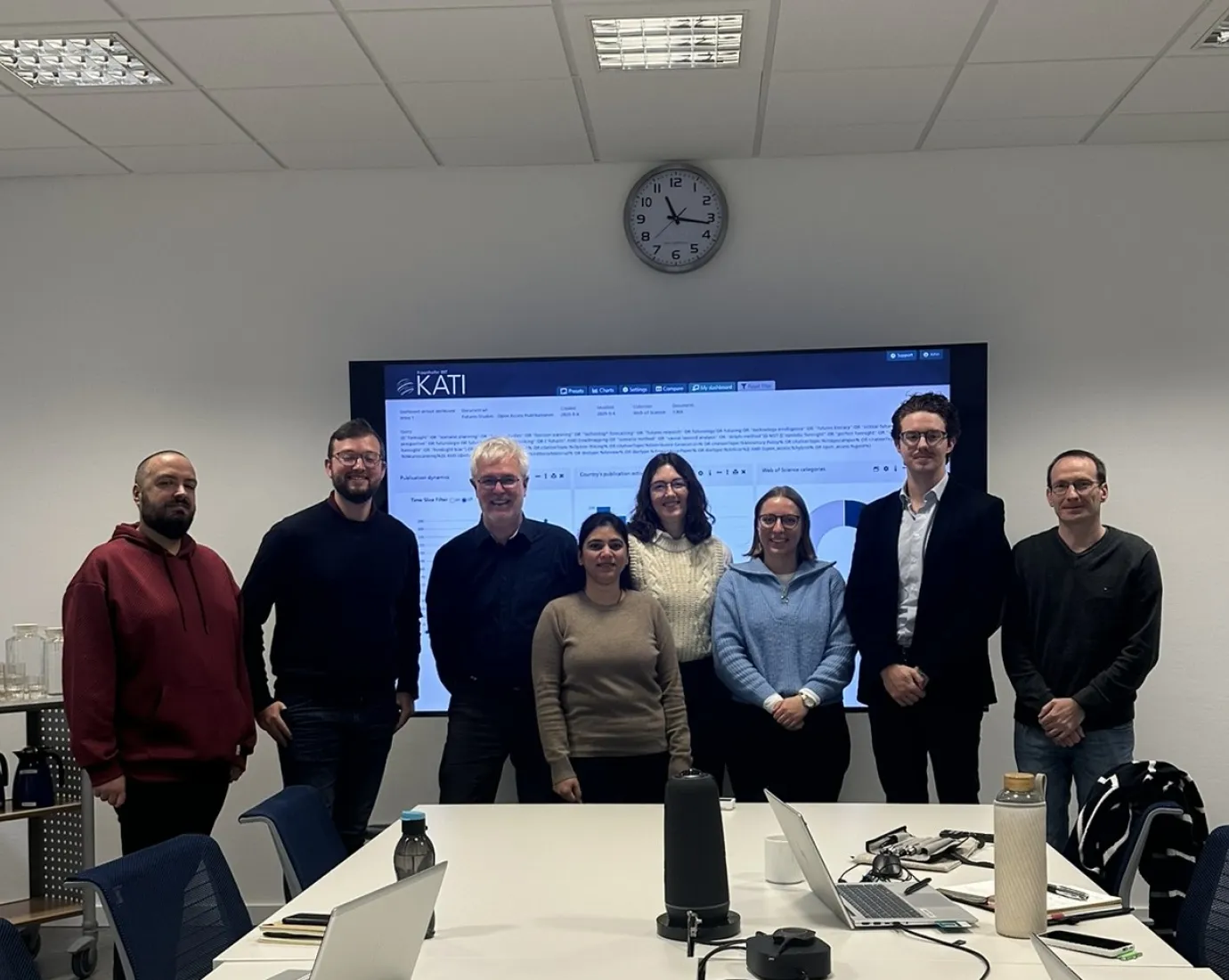 Teilnehmende des Partnerworkshops Fraunhofer INT Euskirchen