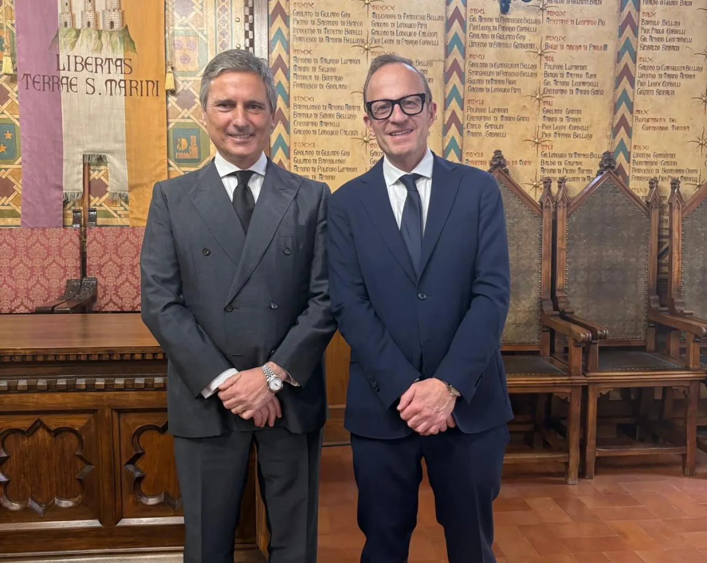 Treffen von Universitätsvertretern in San Marino zur internationalen Zusammenarbeit