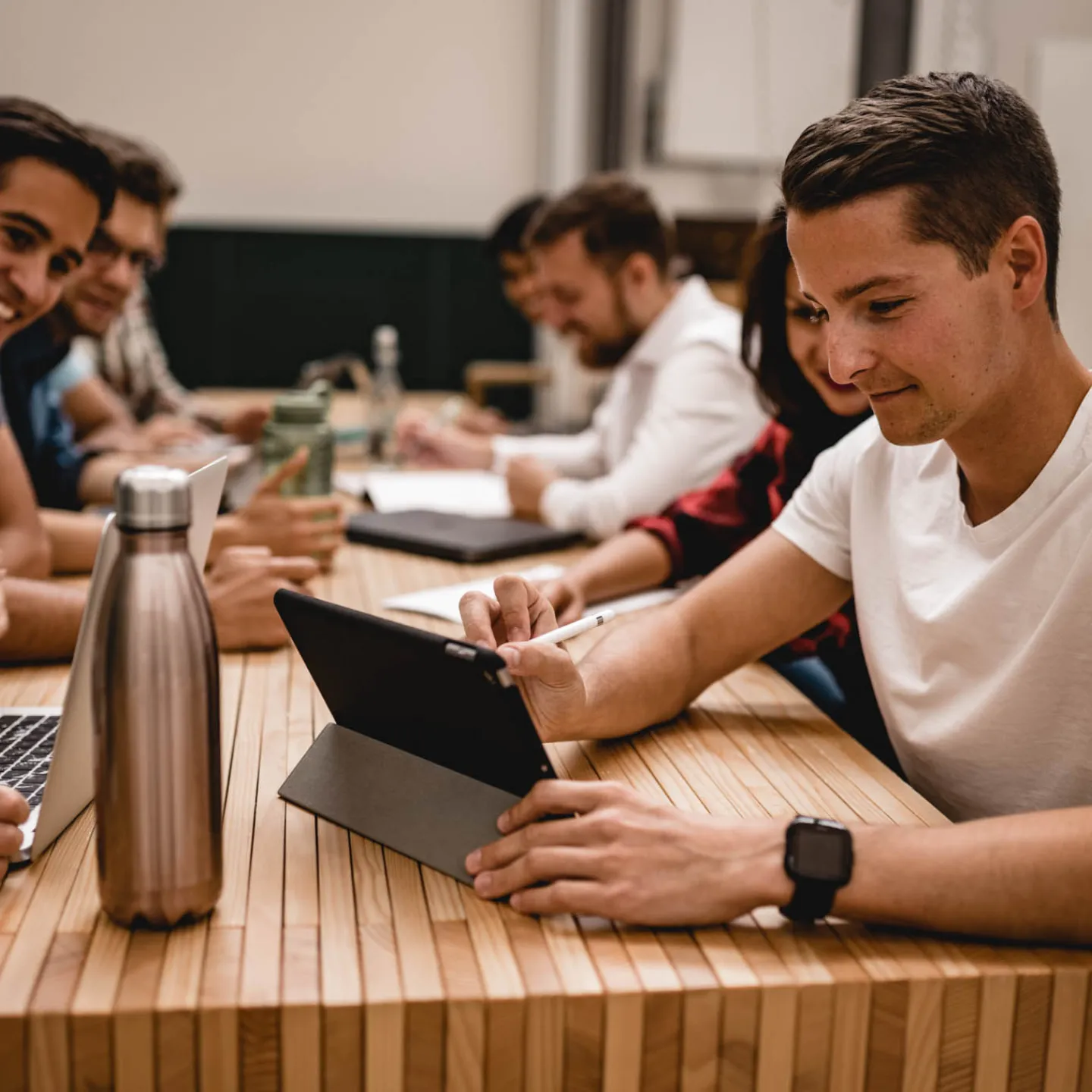 MSc Wirtschaftsinformatik Studierende