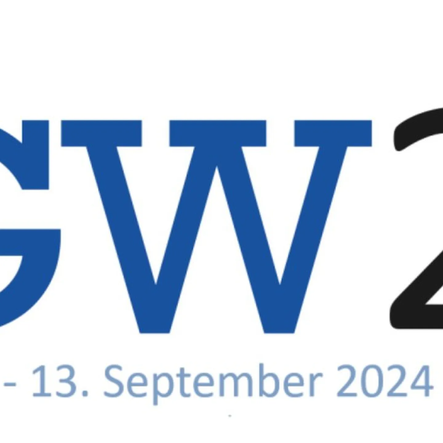 Logo des Forums Junge Gesellschaftsrechts-Wissenschaft 2024 mit den Initialen JGW24 und dem Datum 12. - 13. September 2024.