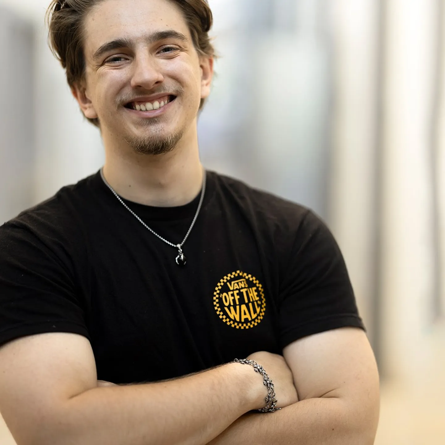 Joshua Längle, ein frischgebackener Kaufmann EFZ.