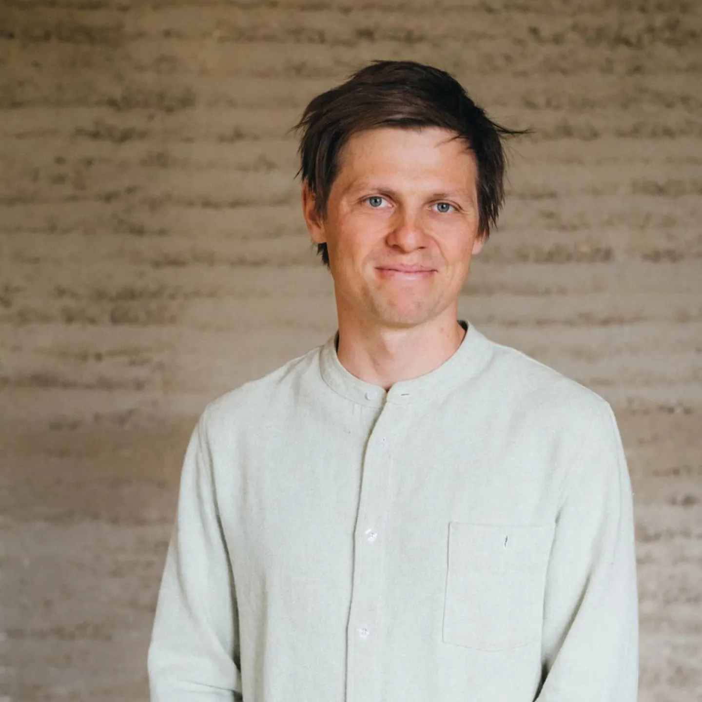 Auf dem Bild ist Martin Mackowitz, Hochschuldozent an der Liechtenstein School of Architecture zu sehen.