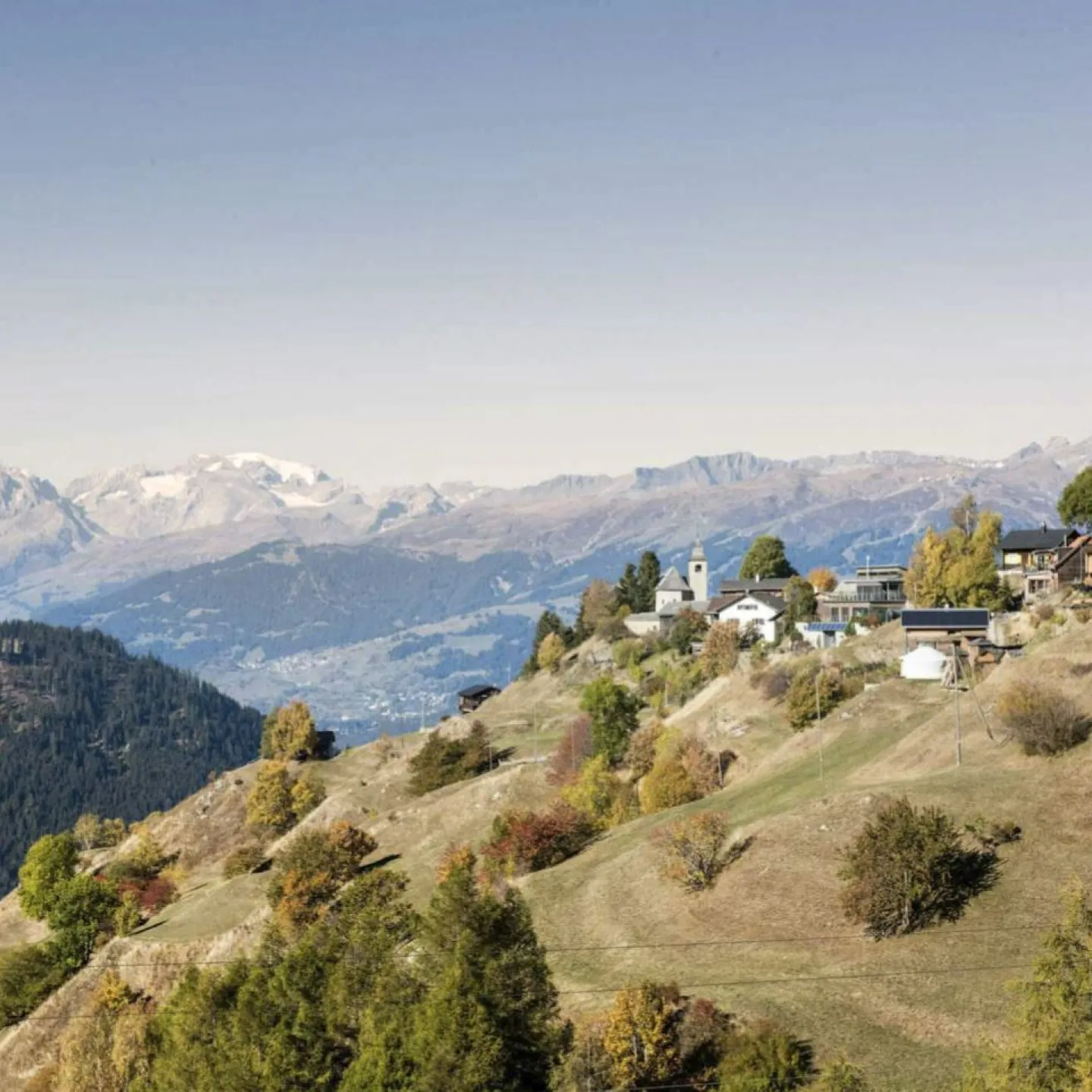 Blick auf Feldis (C) Viamala Tourismus