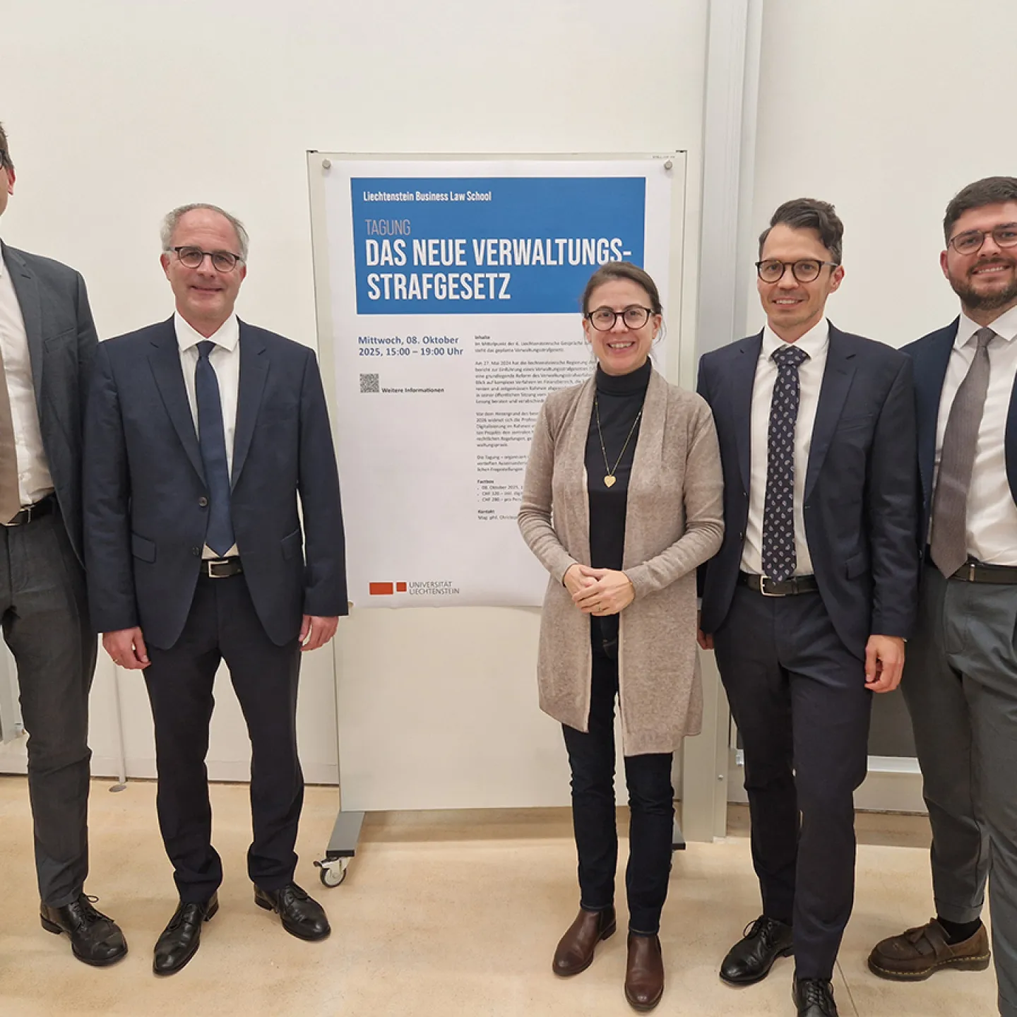 Prof. Dr. Konstantina Papathanasiou mit den Referenten