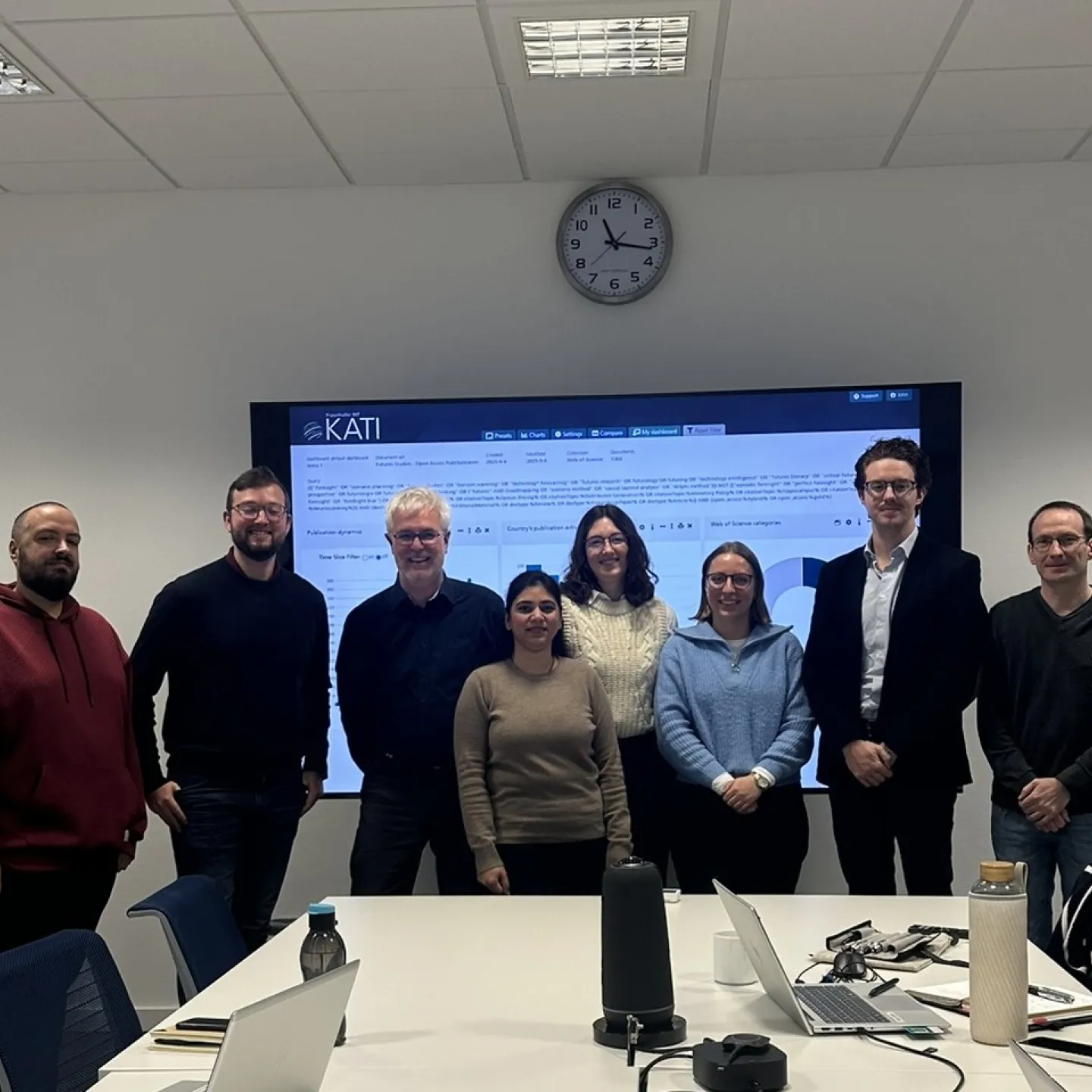 Teilnehmende des Partnerworkshops Fraunhofer INT Euskirchen