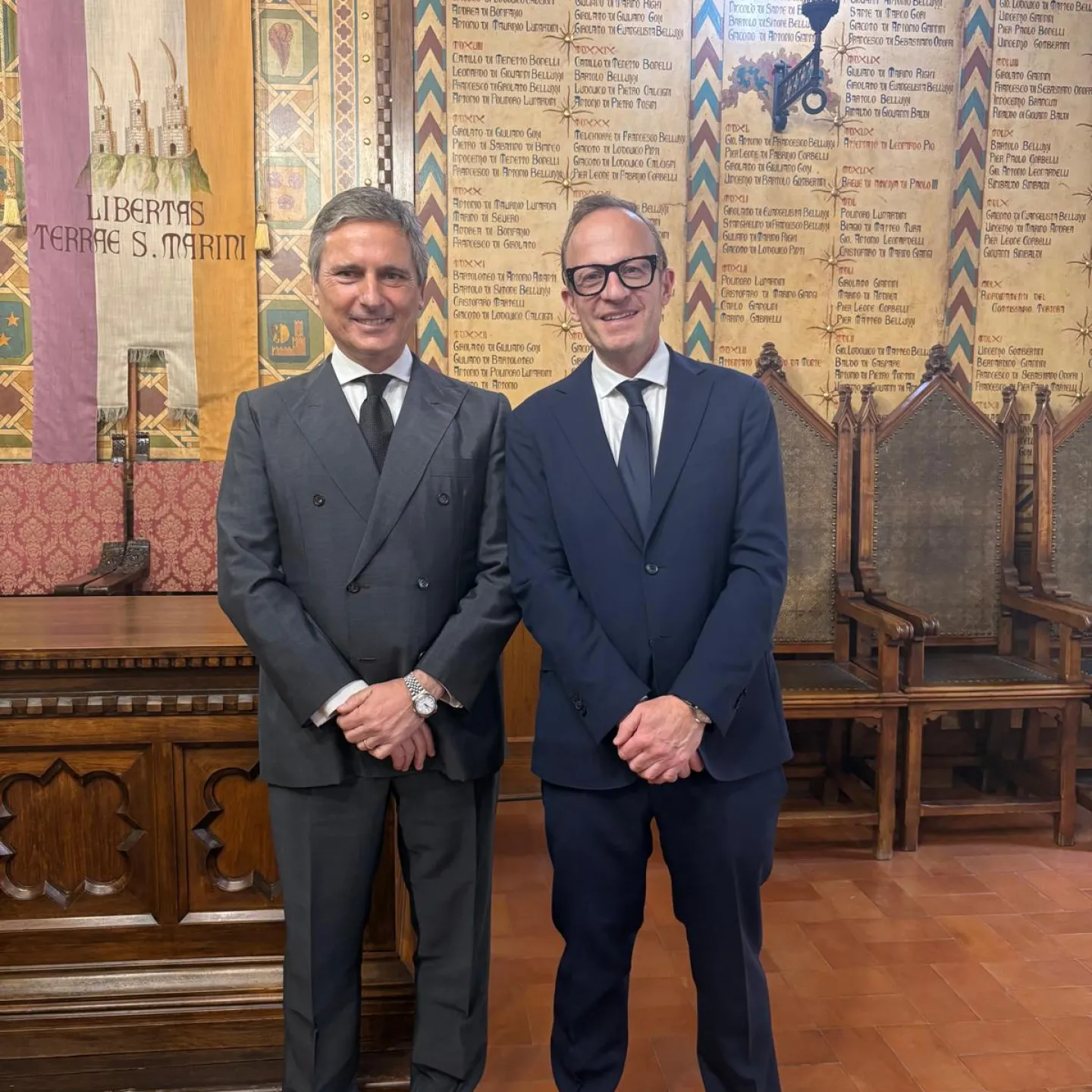 Treffen von Universitätsvertretern in San Marino zur internationalen Zusammenarbeit