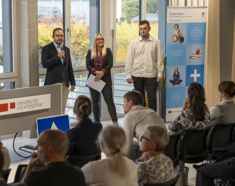 Erasmus Days+ am 17. Oktober an der Universität Liechtenstein