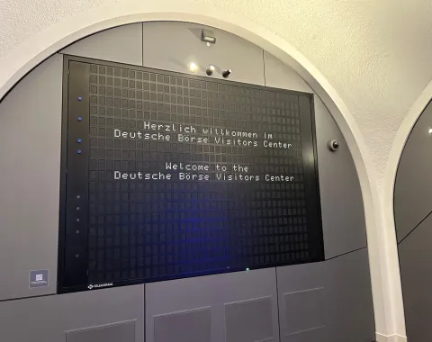 in Deutsche Börse Besucherzentrum