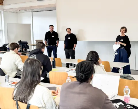 Anmoderation Alumnibeauftragte - Alumni-Talk Master Wirtschaftsinformatik 