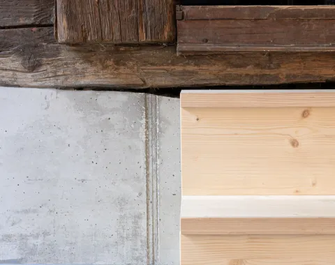 Altes und neues Holz