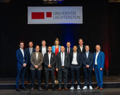 Impressionen Diplomfeier Weiterbildung Universität Liechtenstein September 2026