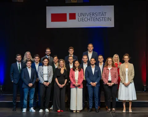 Impressionen Diplomfeier Weiterbildung Universität Liechtenstein September 2026
