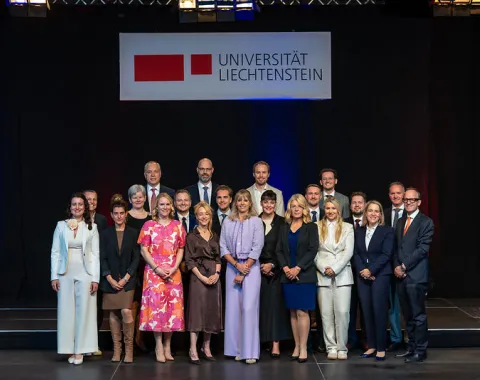 Impressionen Diplomfeier Weiterbildung Universität Liechtenstein September 2026