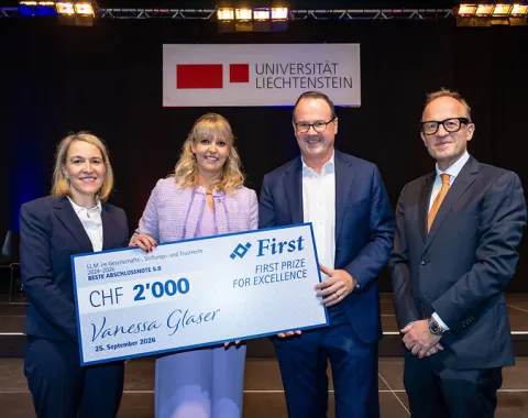 Impressionen Diplomfeier Weiterbildung Universität Liechtenstein September 2026