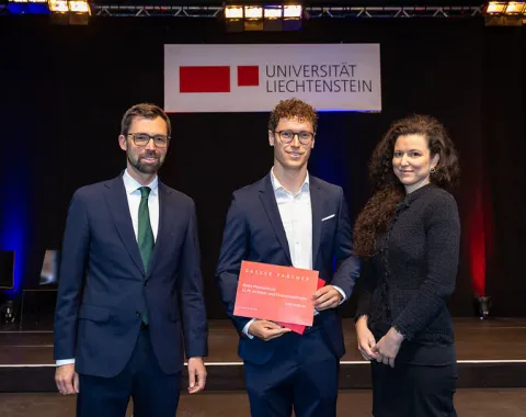 Impressionen Diplomfeier Weiterbildung Universität Liechtenstein September 2026