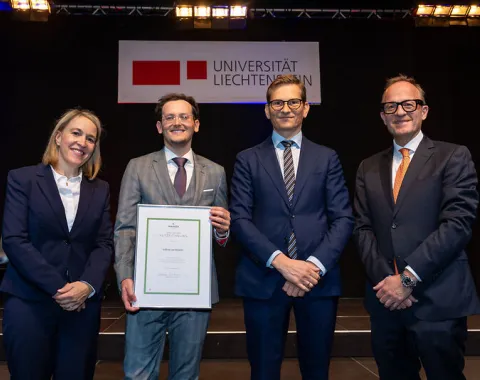 Impressionen Diplomfeier Weiterbildung Universität Liechtenstein September 2026