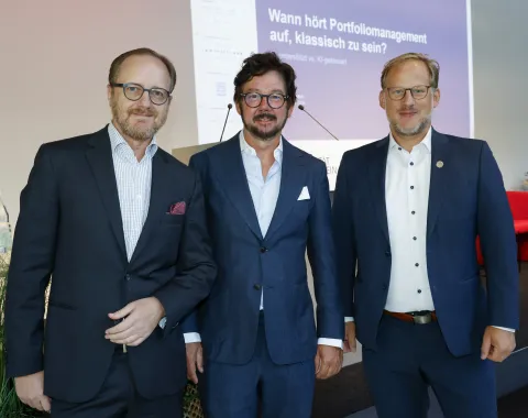 Günther Jäger, Moderator Reto Möhr, Sebastian Stöckl