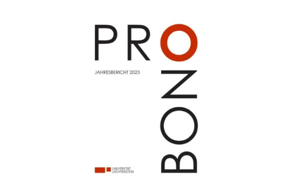 Cover des Pro Bono Jahresberichts 2023