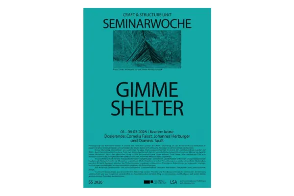 Türkisfarbenes Cover mit schwarzer Schrift