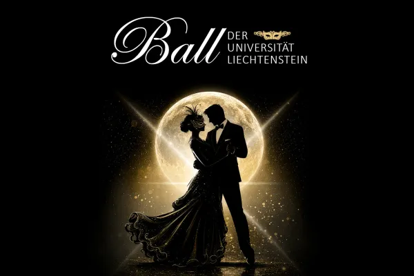 Universitätsball Liechtenstein am 17. Oktober 2026 im Ballenlager Vaduz. Motto: Moonlight and Masquerade