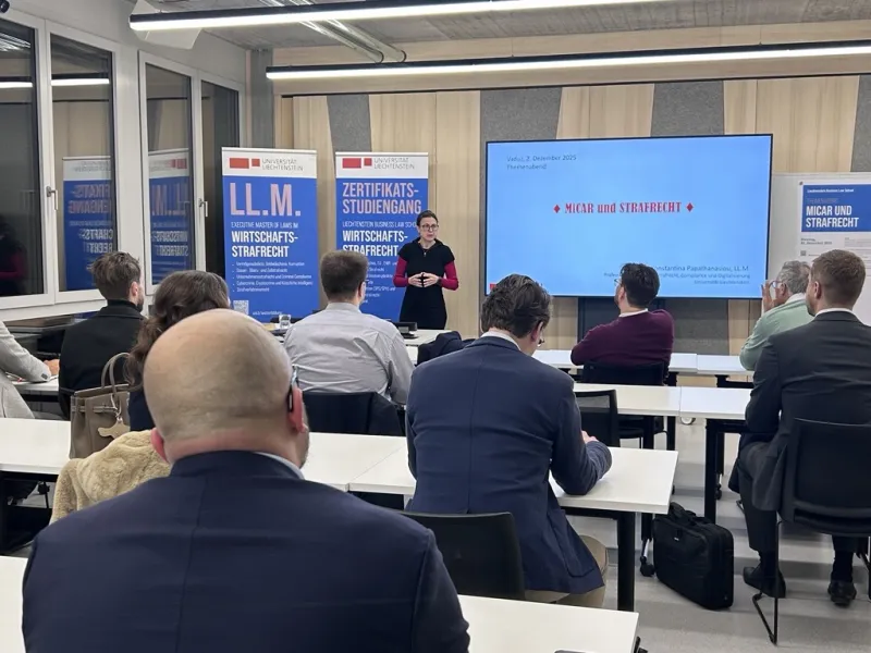 Blick in den Hörsaal während des Themenabends